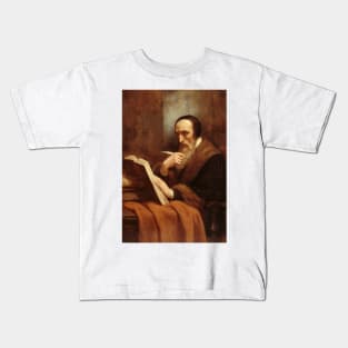 Portrait de Calvin by Ary Scheffer Kids T-Shirt